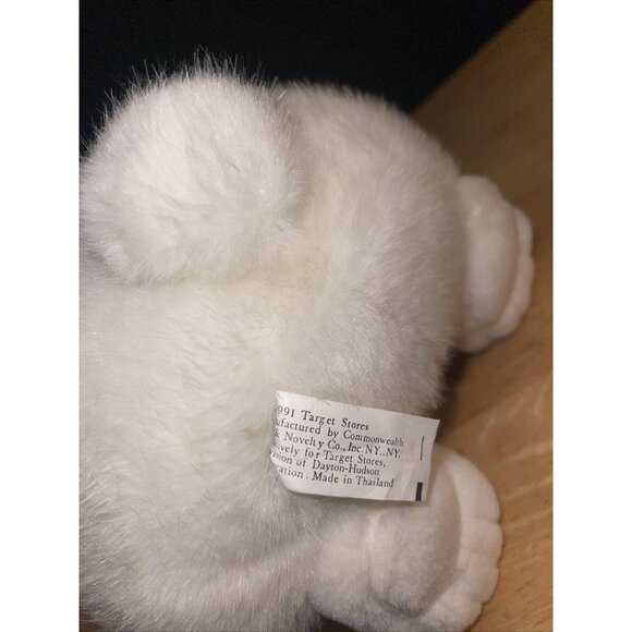 "The White Rabbit" Plush Stuffed Toy With Red Glasses & Pocket Watch - Picture 11 of 11